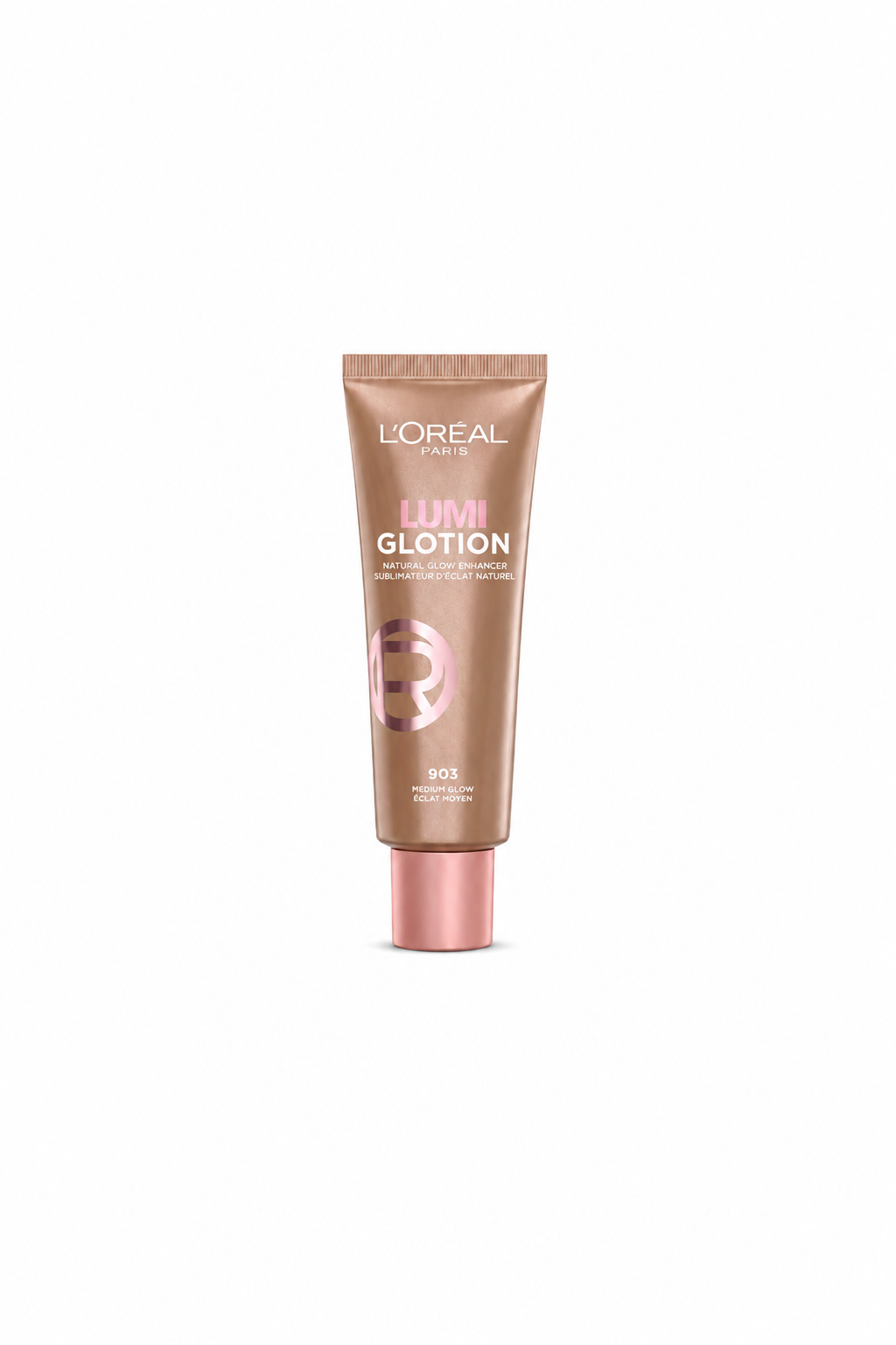 L'Oreal Paris Multi-Use Glow Enhancer Shade 903: Medium Glow, 24h Hydration with Shea Butter and Glycerin, for Face and Body, Paradise Lumi Glotion 40ml