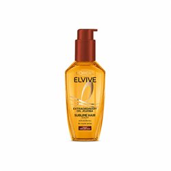 L'Oréal Paris, Hair Oil, Heat Protection, Increases Shine & Softness, Elvive Extraordinary Oil Extra Rich, 100ml