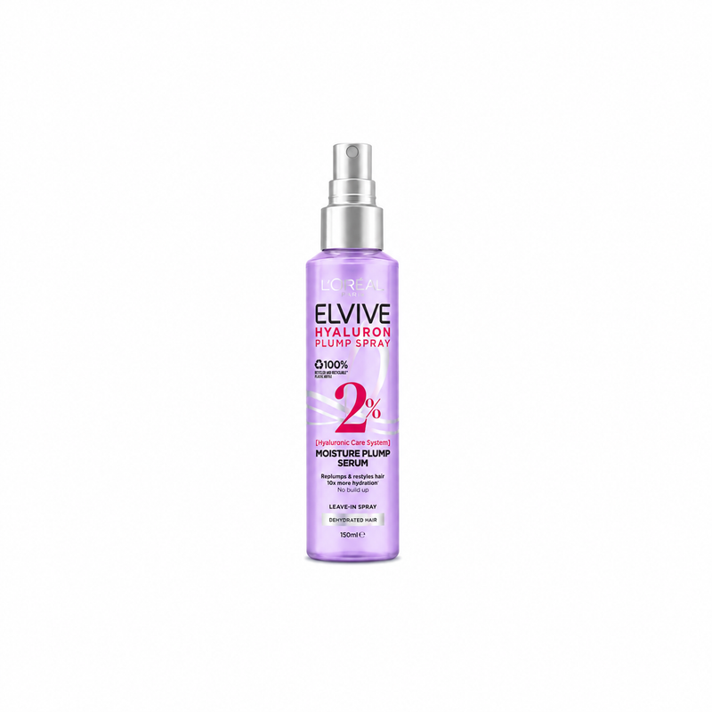 L'Oréal Paris, Hair Serum, Replumping & Reshaping, Elvive Hyaluron Plump 24/7 Replumping Serum, 150ml