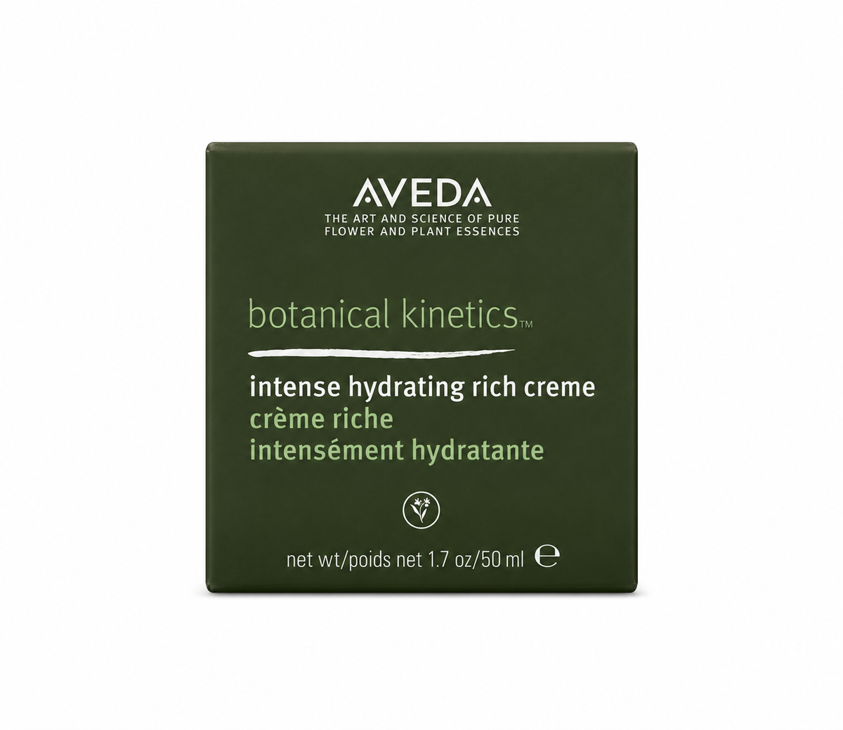 Aveda Botanical Kinetics Intense Hydrating Rich Creme | Face Cream for Dry to Very Dry Skin | with Cupuaçu Butter, 1.7 Fl Oz