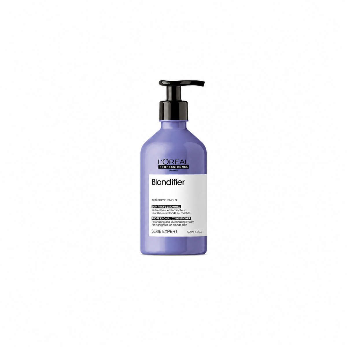 L'Oréal Professionnel Nourishing Conditioner for Blonde and Bleached Hair, Açai Berry Extract, Expert Series, Blondifier Conditioner, 500 ml