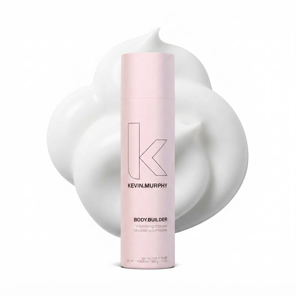 KEVIN.MURPHY BODY.BUILDER Volumising Hair Mousse - For All/Fine, Flat Hair - Lightweight, Sulphate-Free & Thickening Styling Foam with Tangerine Oil for Body & Shine - 350mL
