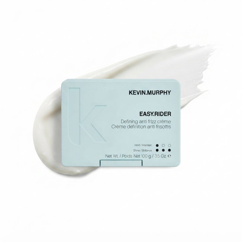 KEVIN.MURPHY EASY.RIDER Hair Styling Cream - For All Hair Types - Anti-Frizz & Curl Defining with Antioxidants, Green Tea & Geranium Oil - 100g