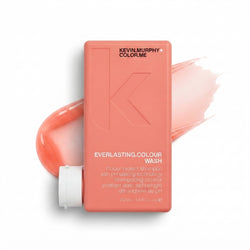 KEVIN.MURPHY EVERLASTING.COLOUR WASH Suplhate-Free, Colour Protect Shampoo - For Coloured Hair - Professional Salon Shampoo with pH Balanced Formula & Shine-Enhancing Properties - 250 mL