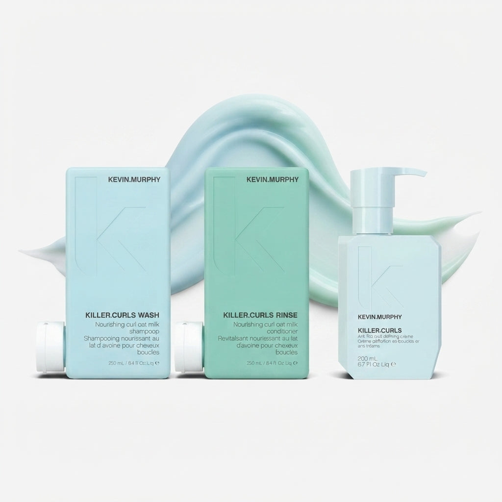 KEVIN.MURPHY KILLER.CURLS Deep Care Trio - Wash, Rinse & Killer Curls Leave-In