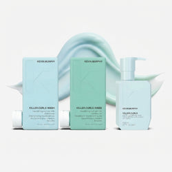 KEVIN.MURPHY KILLER.CURLS Deep Care Trio - Wash, Rinse & Killer Curls Leave-In