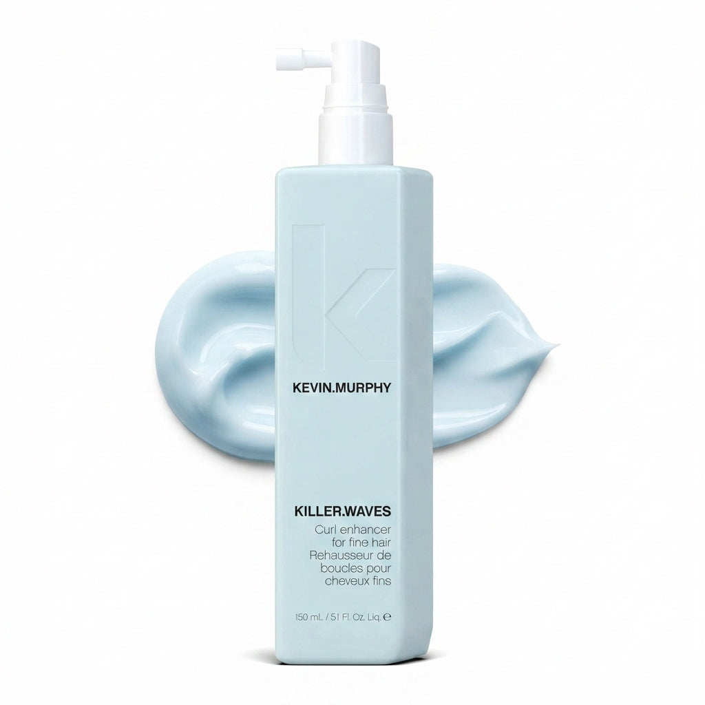 KEVIN.MURPHY KILLER.WAVES Curl Enhancing Daily Hair Spray - For Fine, Wavy & Curly Hair/Frizz Control - Curl Defining & Styling Spray with Baobab Seed Extract - 150 mL