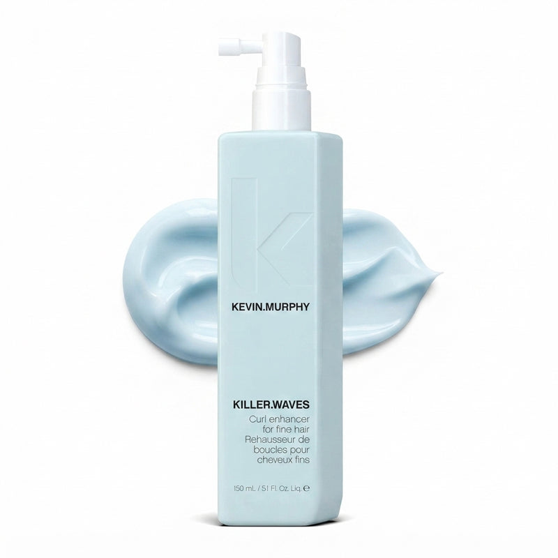 KEVIN.MURPHY KILLER.WAVES Curl Enhancing Daily Hair Spray - For Fine, Wavy & Curly Hair/Frizz Control - Curl Defining & Styling Spray with Baobab Seed Extract - 150 mL