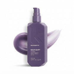 KEVIN.MURPHY NIGHT.SHIFT Overnight Hair Serum - For Dry or Frizzy Hair - Frizz Control Hair Moisturiser, Leave In Hair Treatment with Hyaluronic Acid & Kakadu Plum - 100mL
