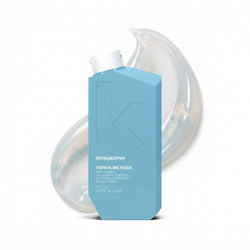 KEVIN.MURPHY REPAIR-ME.WASH Moisturising Hair Repair Shampoo - For Damaged, Frizzy Hair - Protein Hair & Frizz Control Sulphate-Free Shampoo with Green Pea Protein & Silk Amino Acids - 250 mL