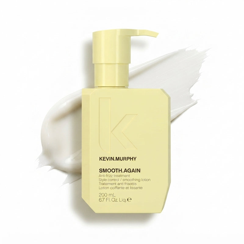 KEVIN.MURPHY SMOOTH.AGAIN Leave In Hair Conditioner - For Thick, Coarse, Frizzy Hair - Anti Frizz Hair Smoothing Treatment with Immortelle & Baobab - 200 mL