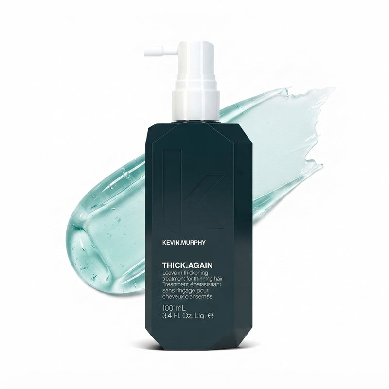 KEVIN.MURPHY THICK.AGAIN Hair Thickening Spray - For Mens Fine or Thinning Hair/Breakage Control - Volumising, Sulphate-Free, Heat Protectant Treatment with Nettle Extract & Oleanolic Acid - 100 mL