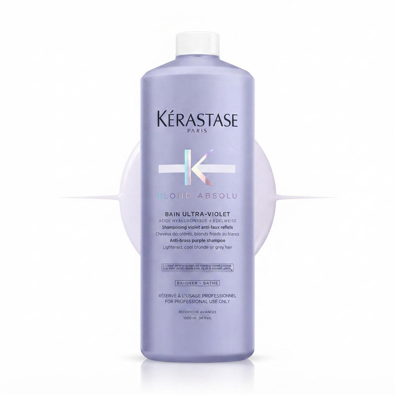 Kérastase Blond Absolu Bain Ultra-Violet Anti Brass Purple Shampoo 1000 ml