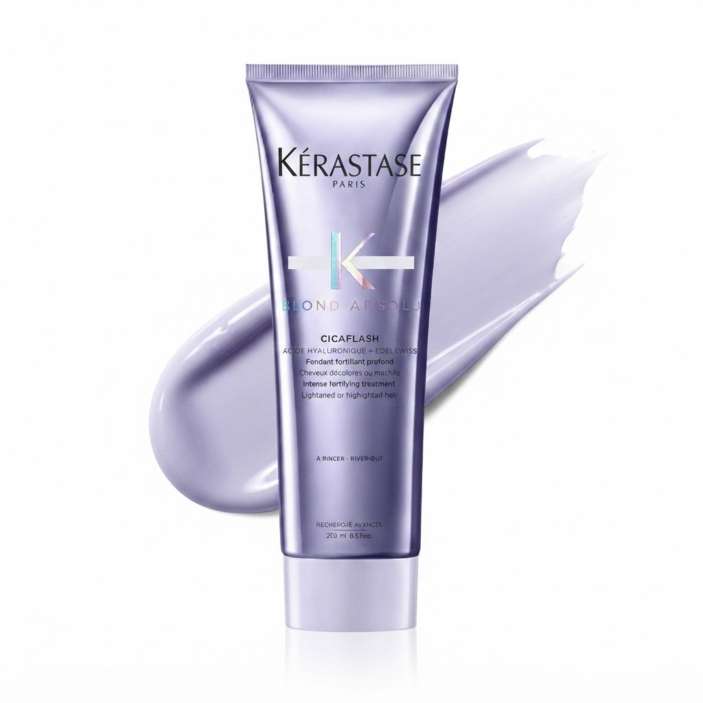 Kérastase Blond Absolu Cicaflash Conditioner – Professional Hair Care for Shine, Repair & Smoothness 250ml