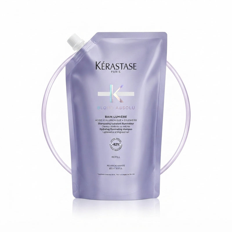 Kérastase Blond Absolu Lumiere Refill Shampoo – Professional Hair Care for Shine, Repair & Smoothness 500ml