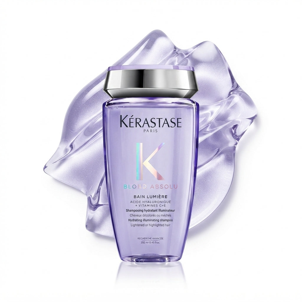 Kérastase Blond Absolu Lumiere Shampoo – Professional Hair Care for Shine, Repair & Smoothness 250ml