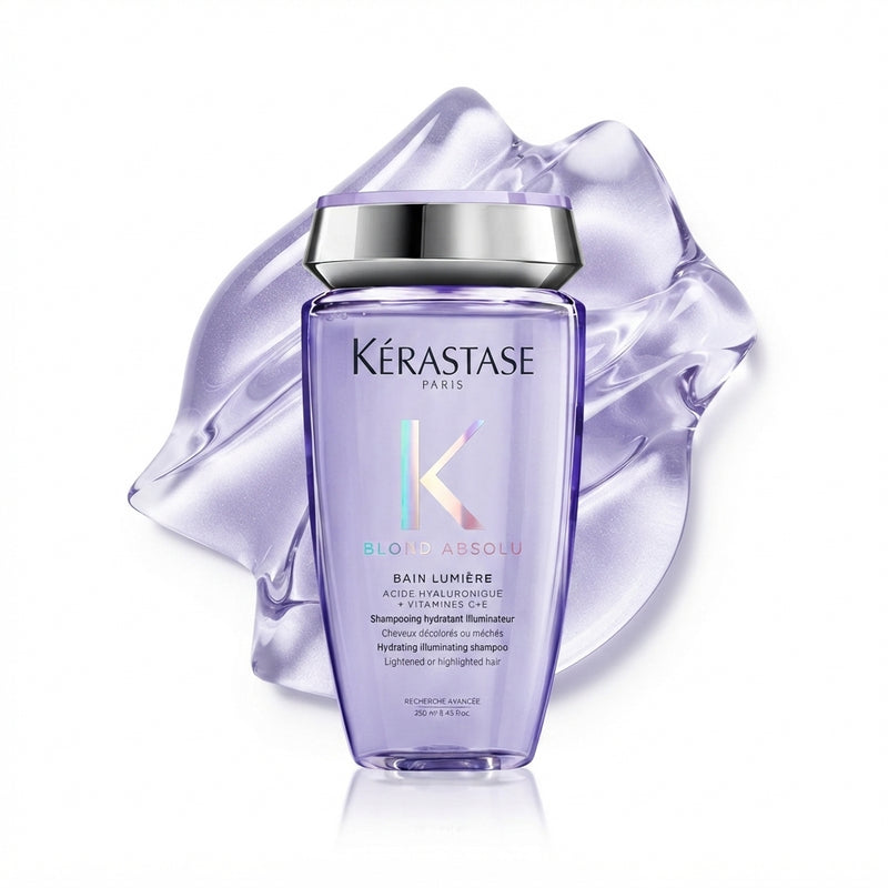 Kérastase Blond Absolu Lumiere Shampoo – Professional Hair Care for Shine, Repair & Smoothness 250ml