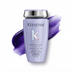 Kérastase Blond Absolu Ultra Violet Shampoo – Professional Hair Care for Shine, Repair & Smoothness 250ml