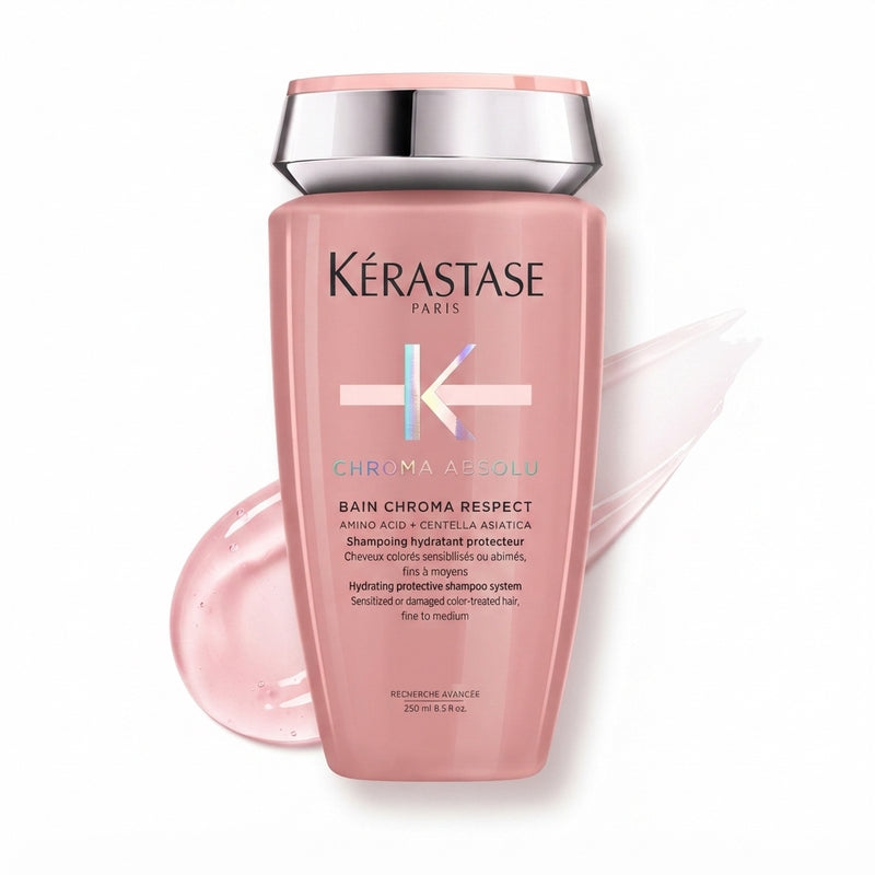 Kérastase Chroma Absolu Respect Shampoo – Professional Hair Care for Shine, Repair & Smoothness 250ml