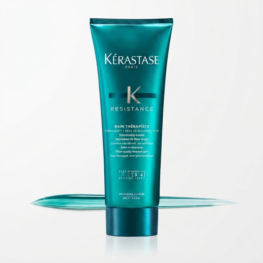 Kerastase Resistance Bain Therapiste Shampoo for Unisex, 250ml
