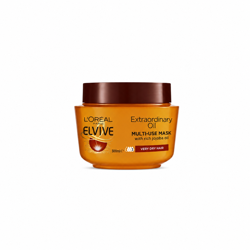 L'Oréal Paris, Elvive Extraordinary Oil, Jojoba Oil Immersion Mask, 300 ml