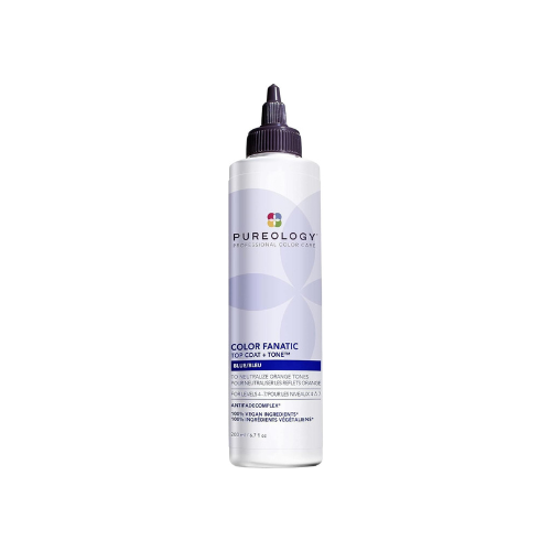 Pureology Color Fanatic Top Coat + Tone - Maintains Hair Color Treatment, Adds Vibrancy to Natural Hair Color, Smooths & Adds Shine | 200 ml