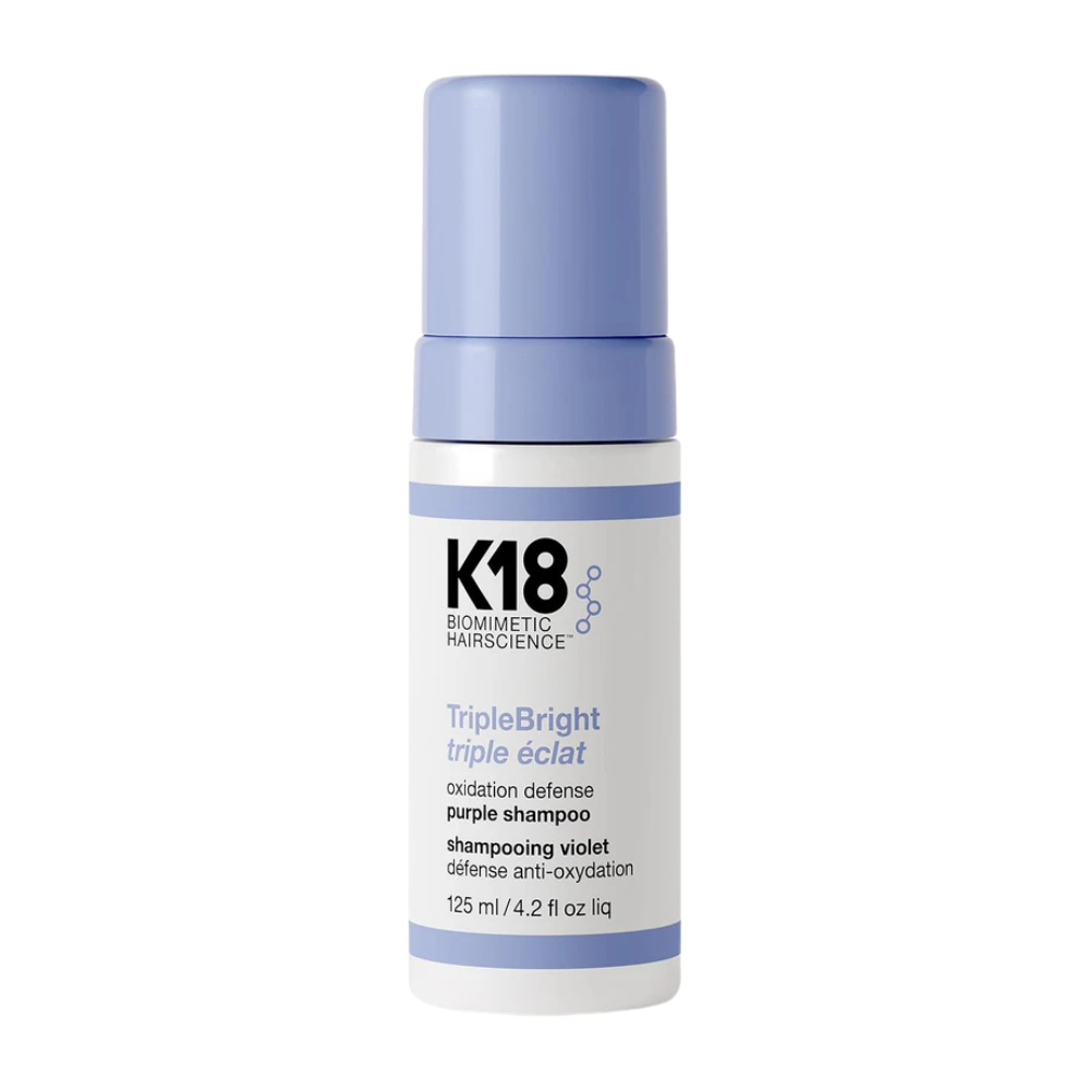 K18 TripleBright Purple Toning Shampoo