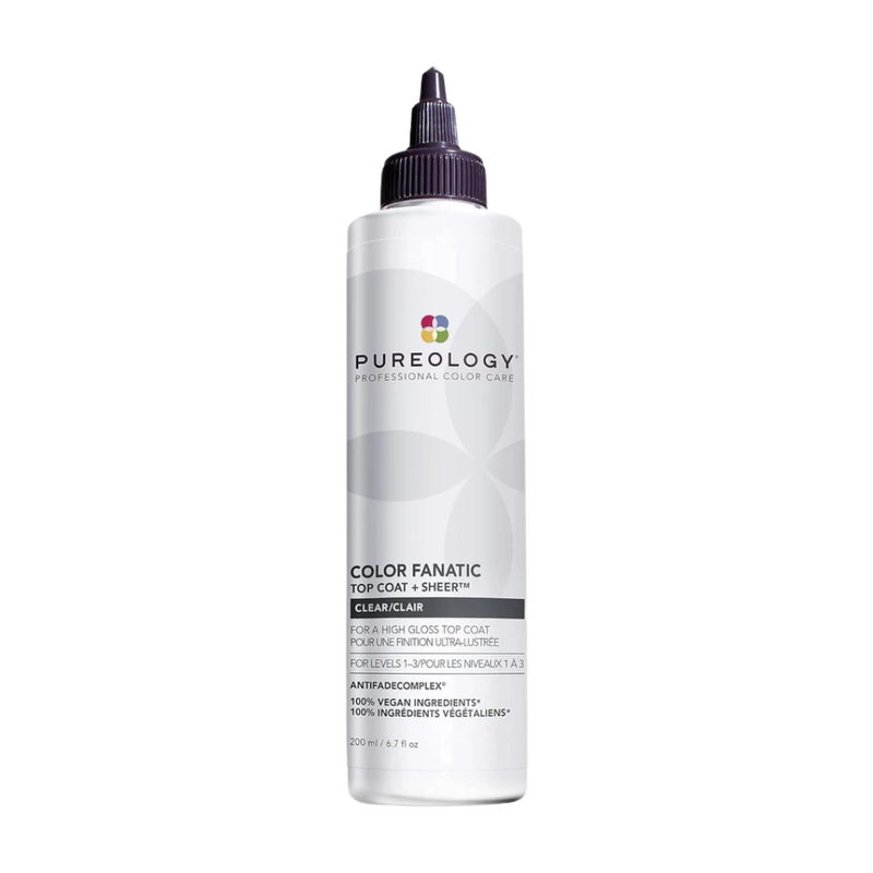 Pureology Color Fanatic Top Coat + Sheer Clear Hair Gloss